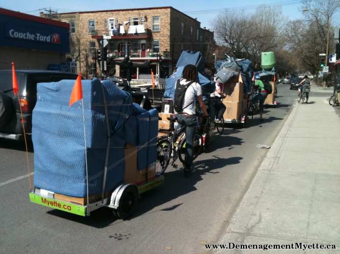 Déménagement Myette Bicycle Moving Company