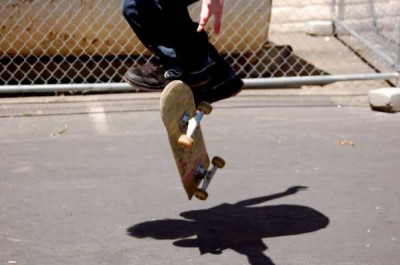 Skateboarding