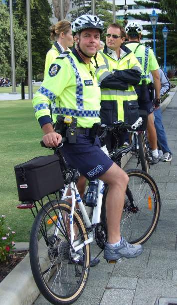Police On Bicycles