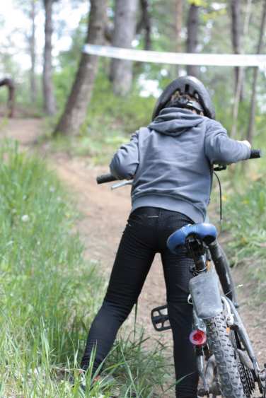 Boy With Mountain Bike